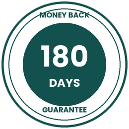 180-day money-back guarantee